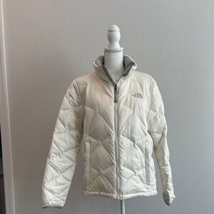 The North Face Women's White Puffer Jacket